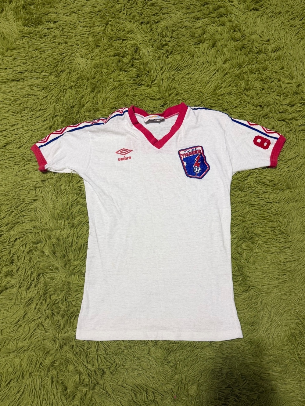 Vintage 70s Umbro Soccer Football Jersey Size Medium